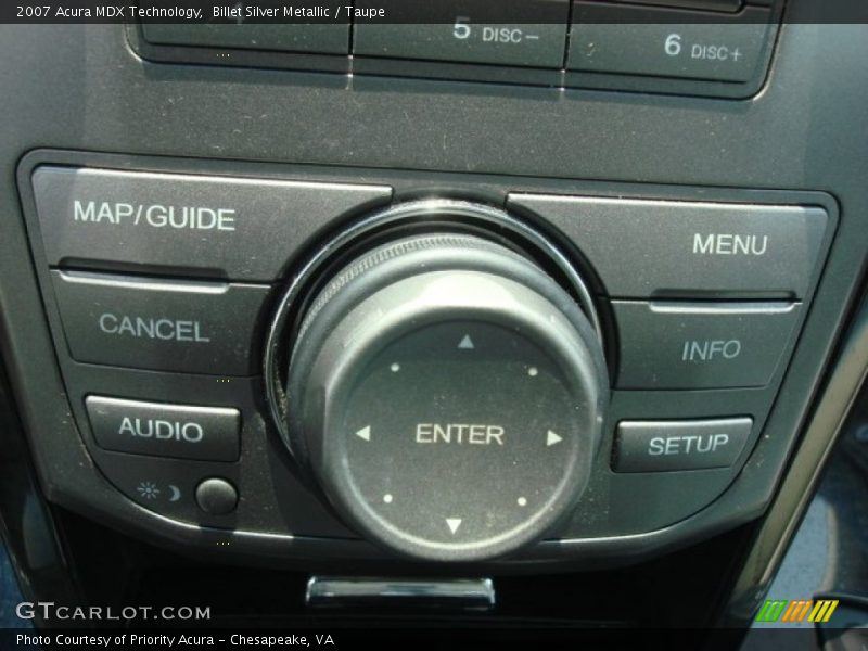 Billet Silver Metallic / Taupe 2007 Acura MDX Technology