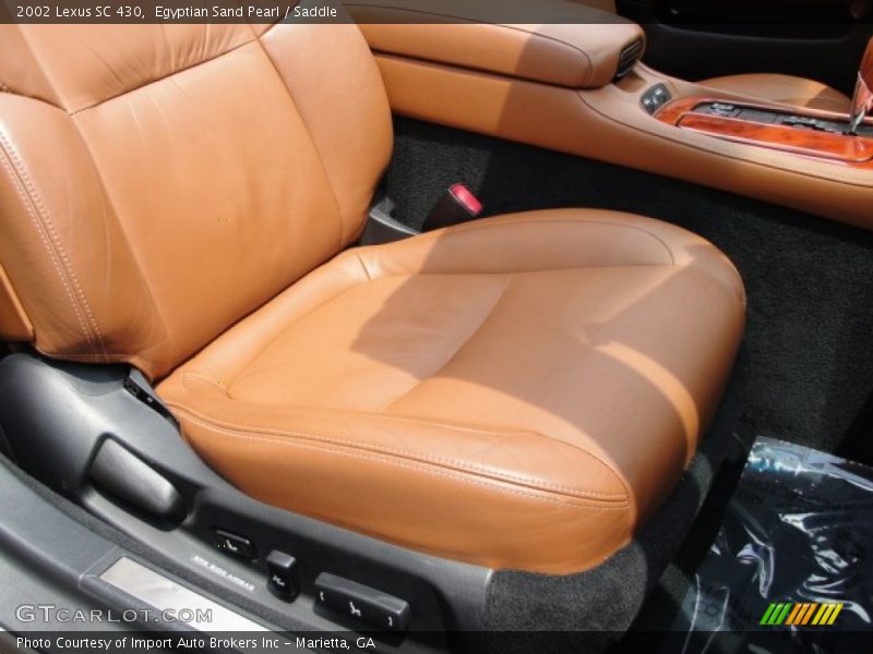 Egyptian Sand Pearl / Saddle 2002 Lexus SC 430