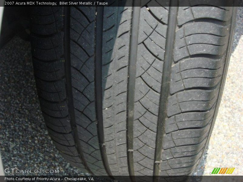 Billet Silver Metallic / Taupe 2007 Acura MDX Technology
