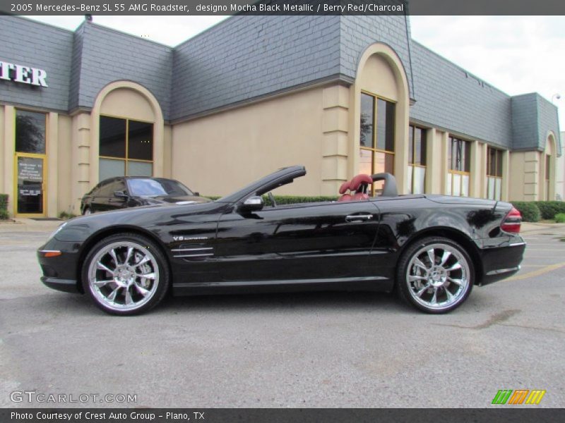 Custom Wheels of 2005 SL 55 AMG Roadster
