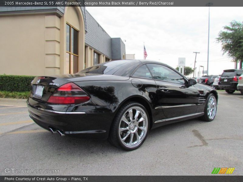 2005 SL 55 AMG Roadster designo Mocha Black Metallic