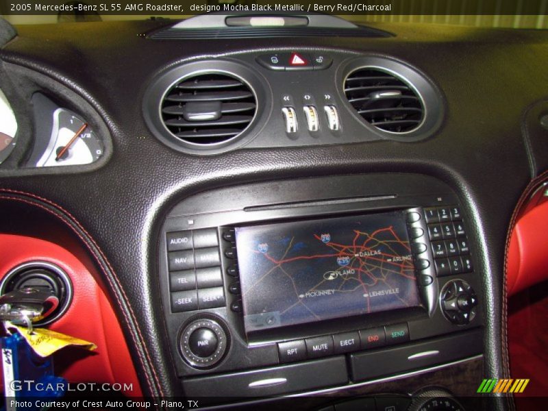 Controls of 2005 SL 55 AMG Roadster