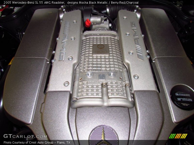  2005 SL 55 AMG Roadster Engine - 5.4 Liter AMG Supercharged SOHC 24-Valve V8