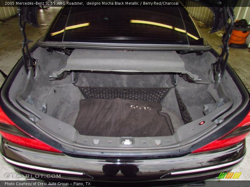  2005 SL 55 AMG Roadster Trunk