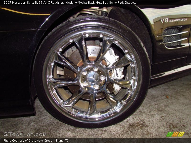 Custom Wheels of 2005 SL 55 AMG Roadster