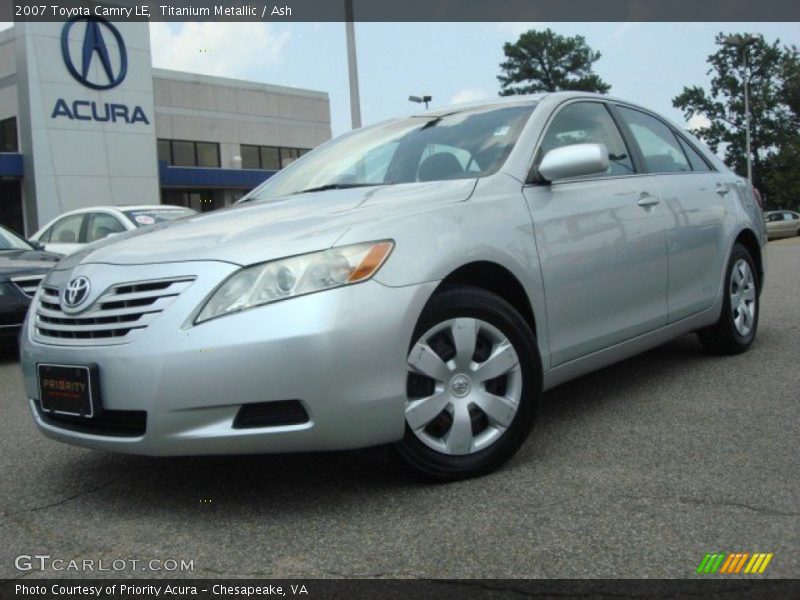 Titanium Metallic / Ash 2007 Toyota Camry LE