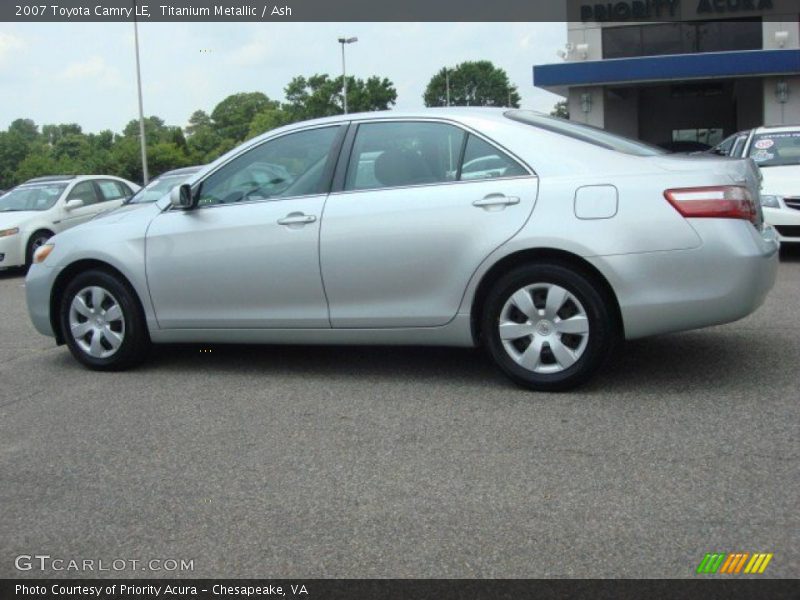 Titanium Metallic / Ash 2007 Toyota Camry LE
