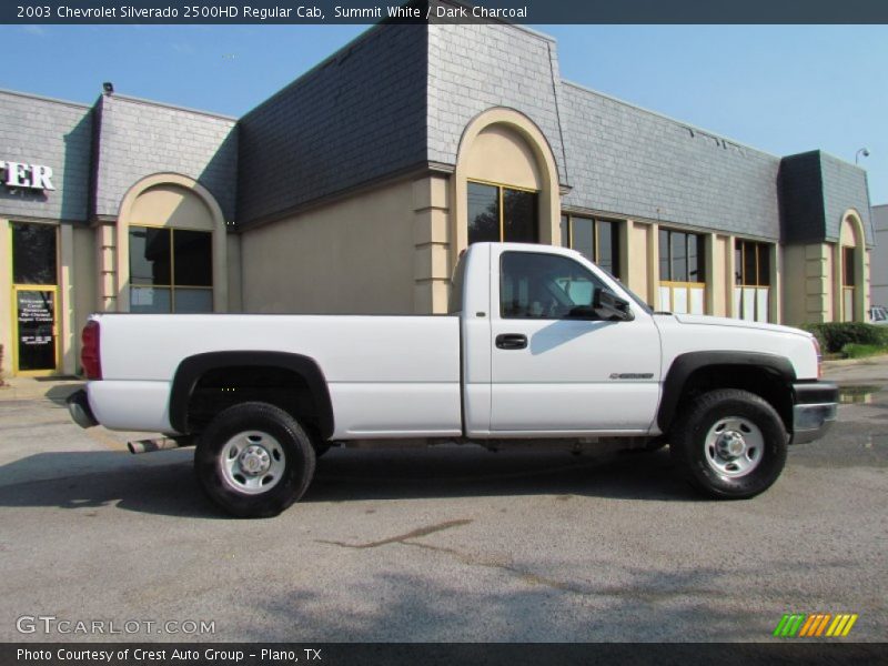 Summit White / Dark Charcoal 2003 Chevrolet Silverado 2500HD Regular Cab