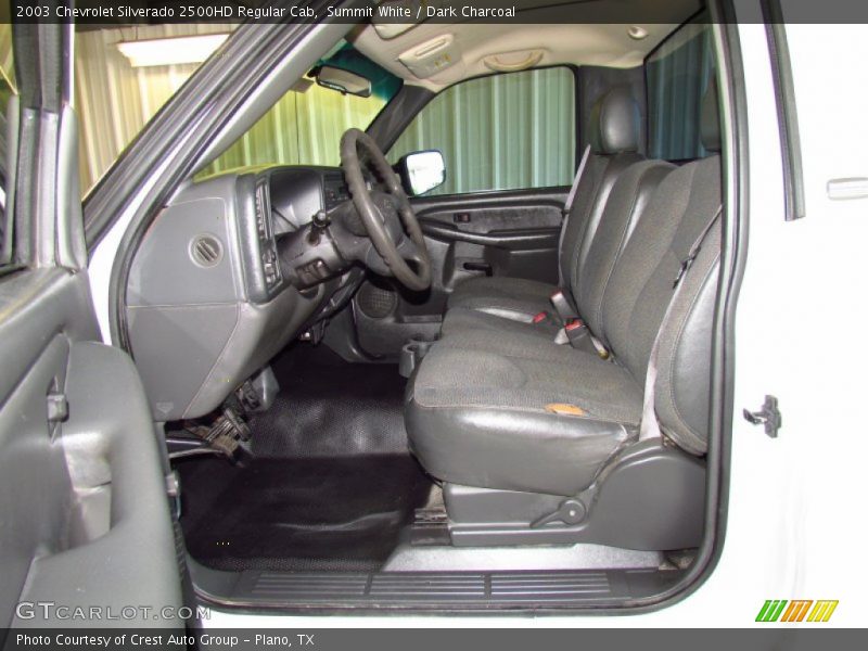 2003 Silverado 2500HD Regular Cab Dark Charcoal Interior