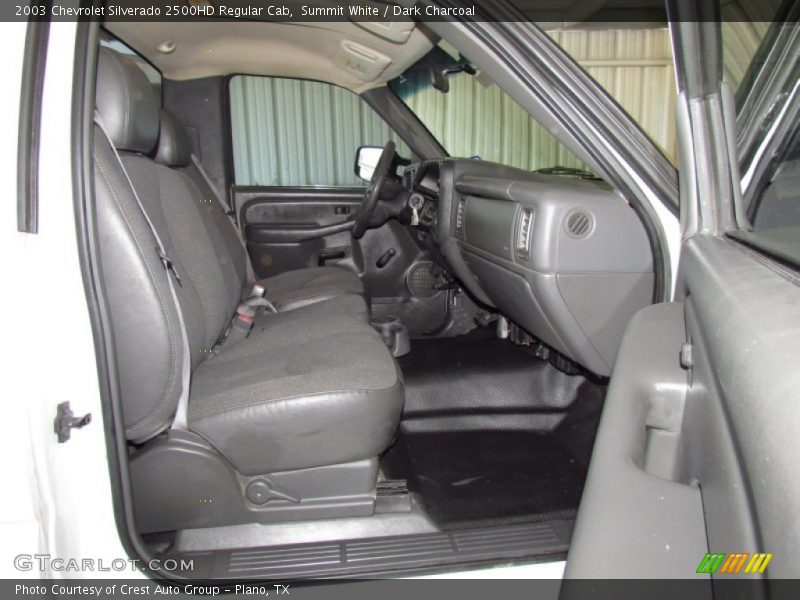 2003 Silverado 2500HD Regular Cab Dark Charcoal Interior