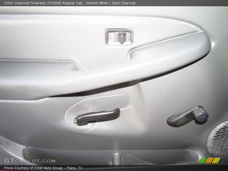 Summit White / Dark Charcoal 2003 Chevrolet Silverado 2500HD Regular Cab