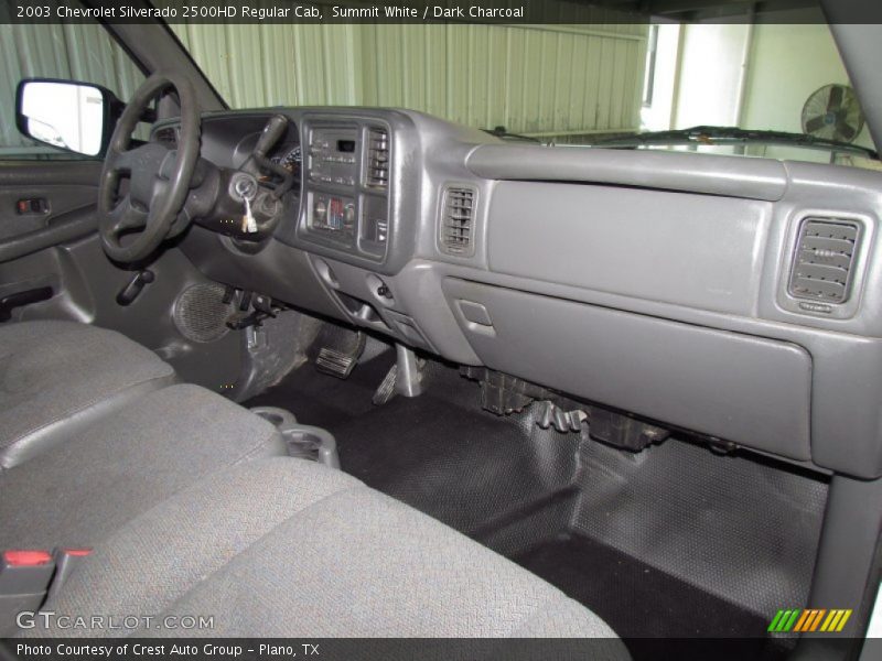 Summit White / Dark Charcoal 2003 Chevrolet Silverado 2500HD Regular Cab