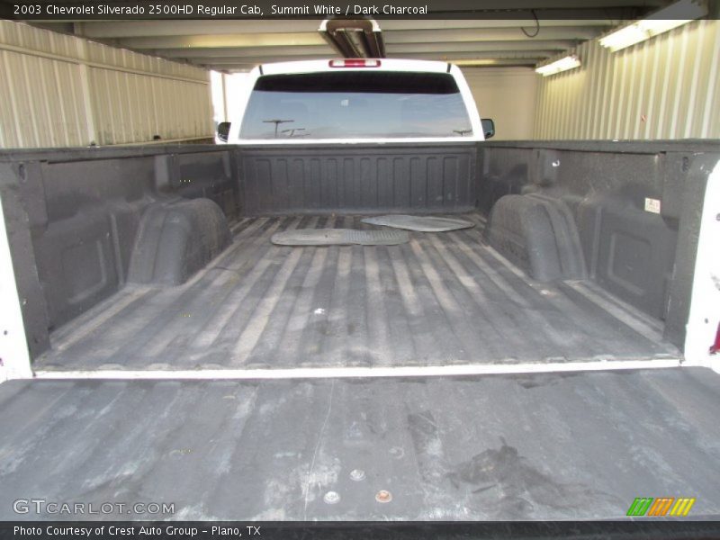 Summit White / Dark Charcoal 2003 Chevrolet Silverado 2500HD Regular Cab