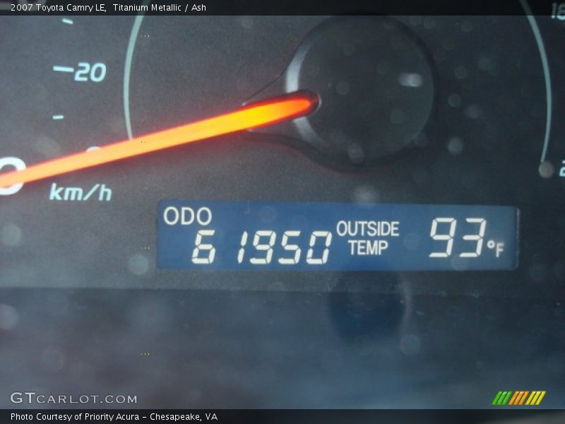 Titanium Metallic / Ash 2007 Toyota Camry LE