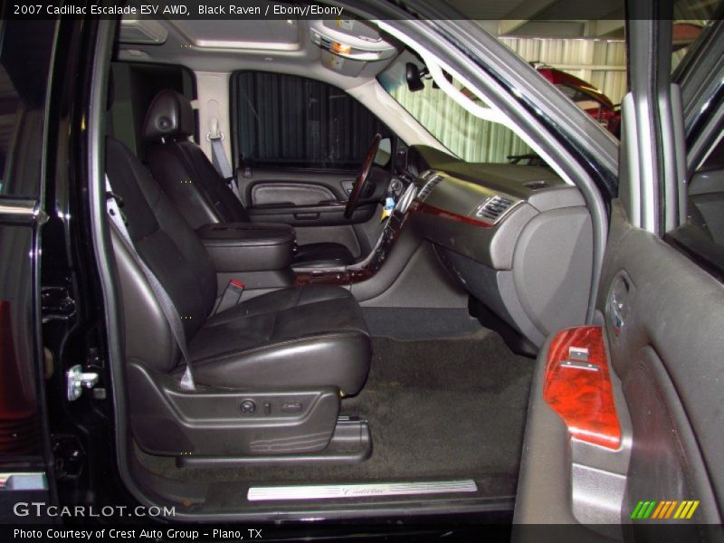 Black Raven / Ebony/Ebony 2007 Cadillac Escalade ESV AWD