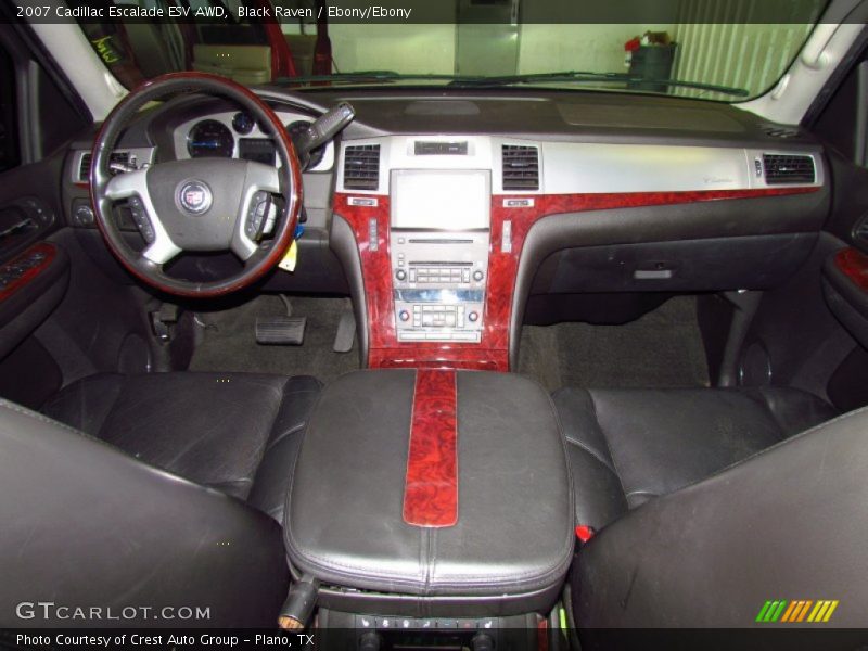 Black Raven / Ebony/Ebony 2007 Cadillac Escalade ESV AWD