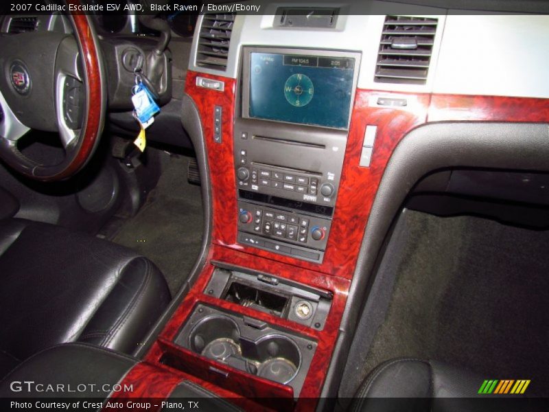 Black Raven / Ebony/Ebony 2007 Cadillac Escalade ESV AWD