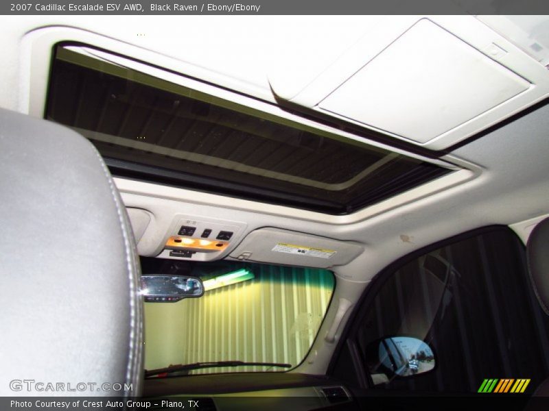 Black Raven / Ebony/Ebony 2007 Cadillac Escalade ESV AWD
