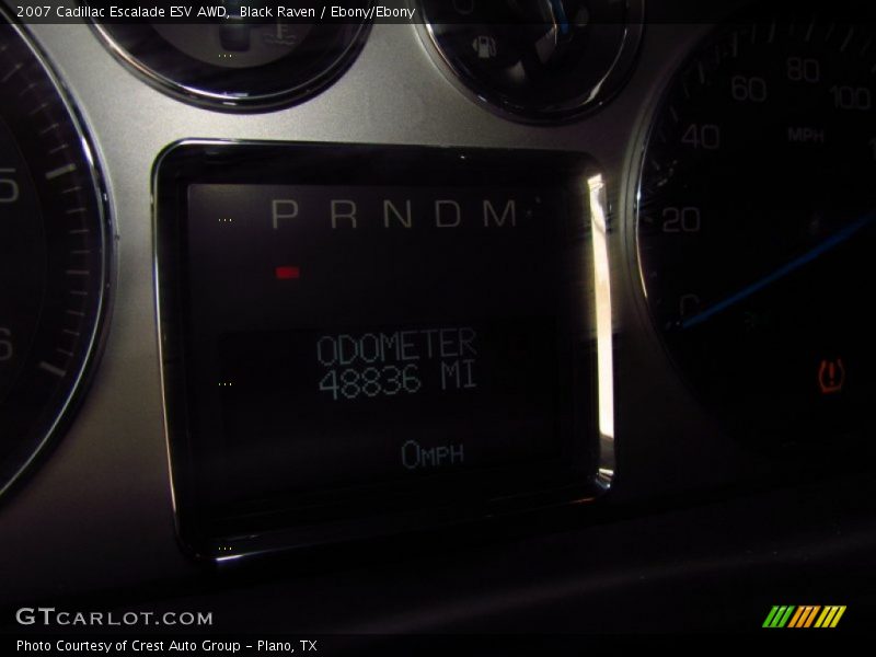 Black Raven / Ebony/Ebony 2007 Cadillac Escalade ESV AWD