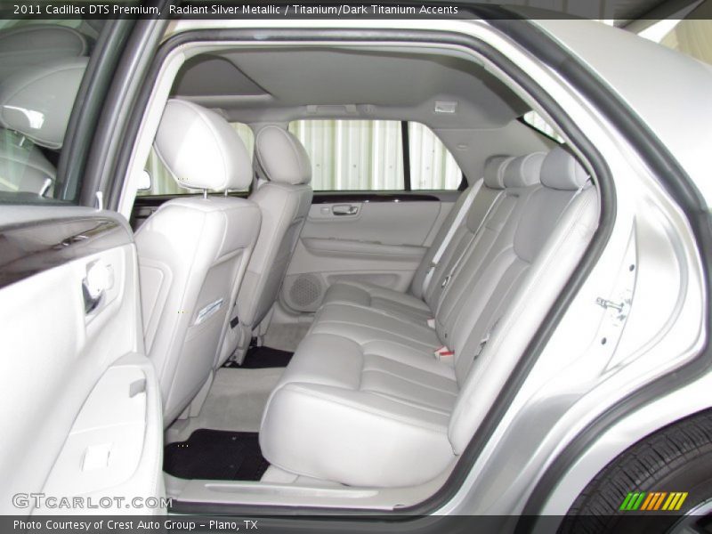 Radiant Silver Metallic / Titanium/Dark Titanium Accents 2011 Cadillac DTS Premium