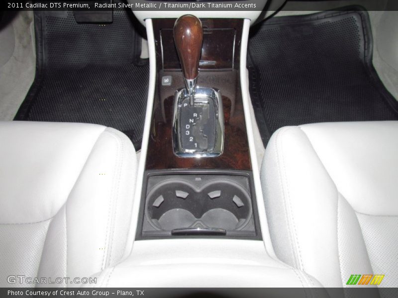 Radiant Silver Metallic / Titanium/Dark Titanium Accents 2011 Cadillac DTS Premium