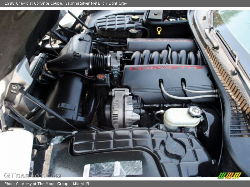  1998 Corvette Coupe Engine - 5.7 Liter OHV 16-Valve LS1 V8