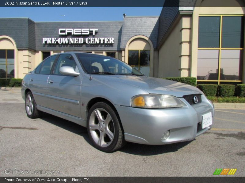 Molten Silver / Lava 2002 Nissan Sentra SE-R