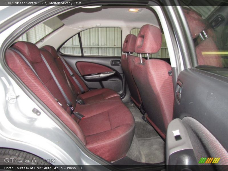  2002 Sentra SE-R Lava Interior