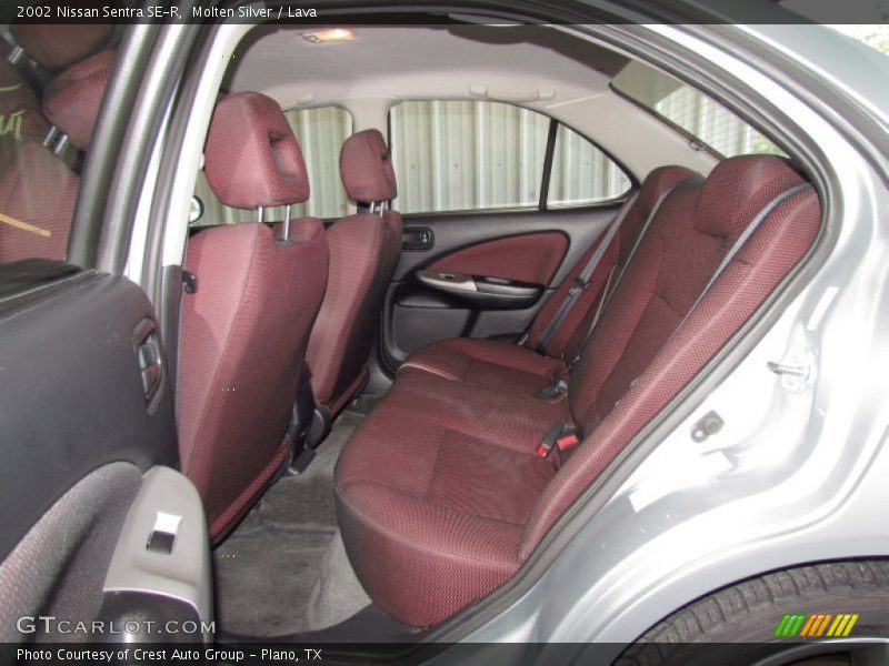  2002 Sentra SE-R Lava Interior