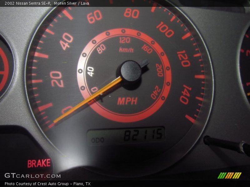 Molten Silver / Lava 2002 Nissan Sentra SE-R