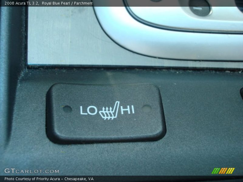 Royal Blue Pearl / Parchment 2008 Acura TL 3.2