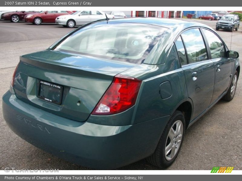 Cypress Green / Gray 2007 Saturn ION 2 Sedan