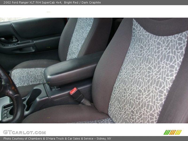 Bright Red / Dark Graphite 2002 Ford Ranger XLT FX4 SuperCab 4x4