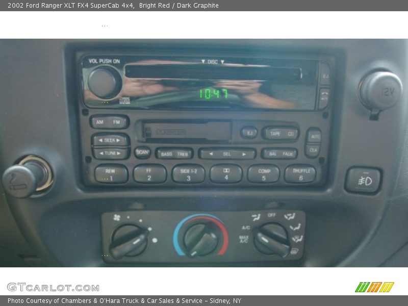 Bright Red / Dark Graphite 2002 Ford Ranger XLT FX4 SuperCab 4x4