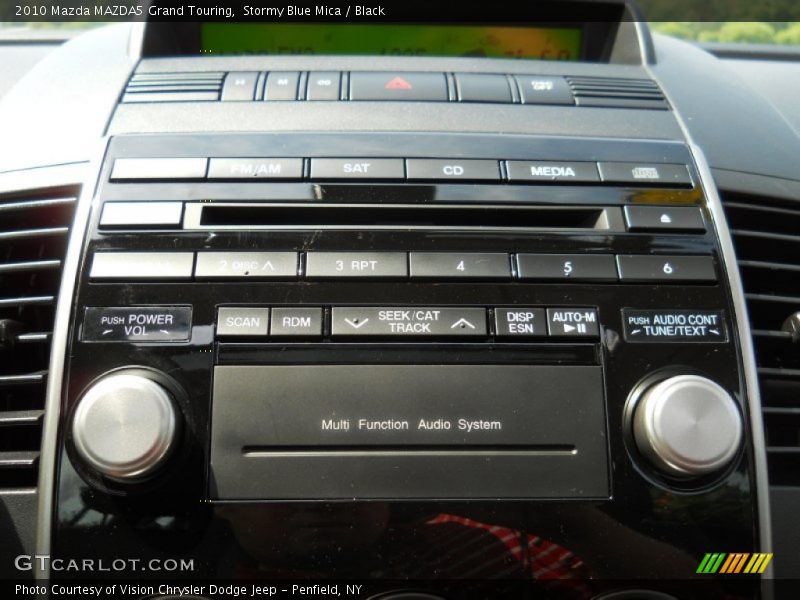 Stormy Blue Mica / Black 2010 Mazda MAZDA5 Grand Touring