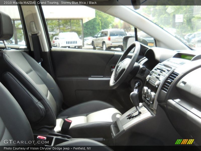 Stormy Blue Mica / Black 2010 Mazda MAZDA5 Grand Touring
