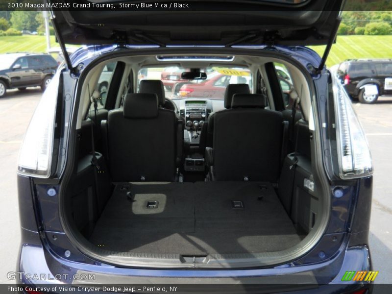 Stormy Blue Mica / Black 2010 Mazda MAZDA5 Grand Touring