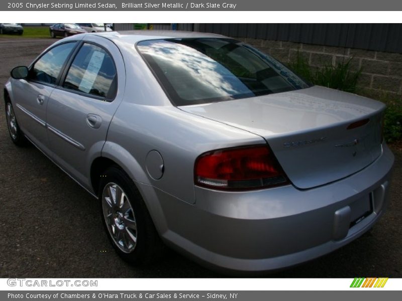 Brilliant Silver Metallic / Dark Slate Gray 2005 Chrysler Sebring Limited Sedan