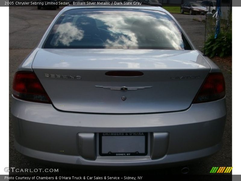 Brilliant Silver Metallic / Dark Slate Gray 2005 Chrysler Sebring Limited Sedan