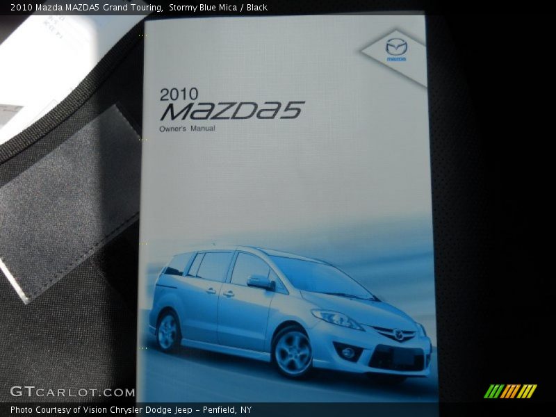 Stormy Blue Mica / Black 2010 Mazda MAZDA5 Grand Touring