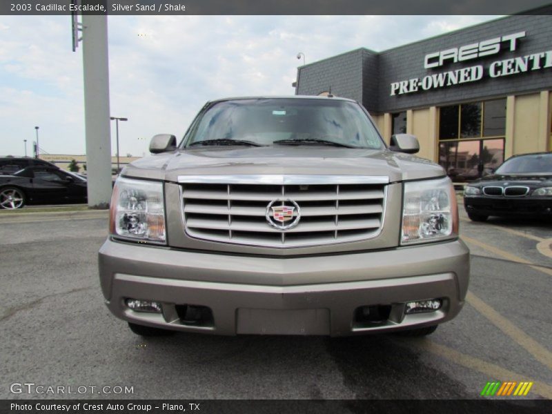 Silver Sand / Shale 2003 Cadillac Escalade