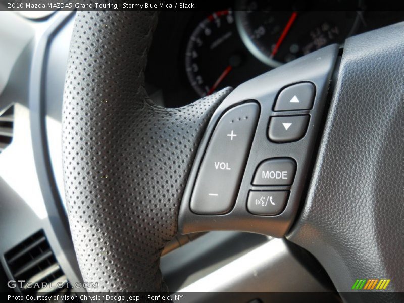 Stormy Blue Mica / Black 2010 Mazda MAZDA5 Grand Touring
