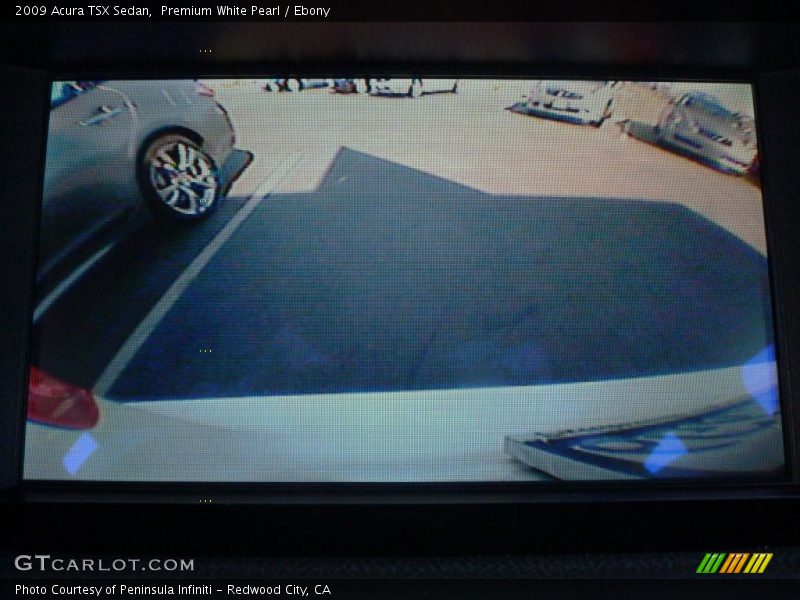 Premium White Pearl / Ebony 2009 Acura TSX Sedan