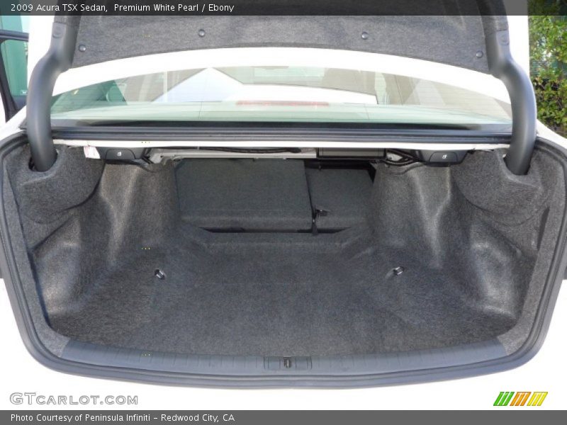 Premium White Pearl / Ebony 2009 Acura TSX Sedan
