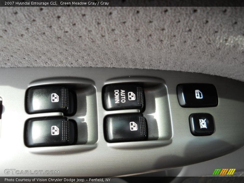 Green Meadow Gray / Gray 2007 Hyundai Entourage GLS
