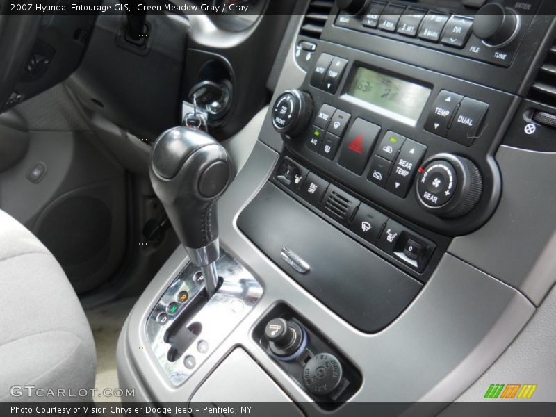 Green Meadow Gray / Gray 2007 Hyundai Entourage GLS