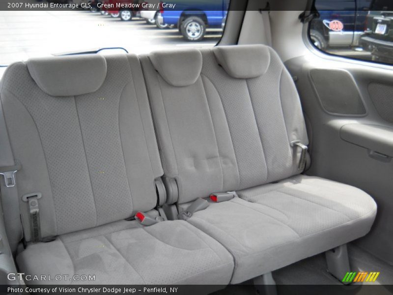 Green Meadow Gray / Gray 2007 Hyundai Entourage GLS