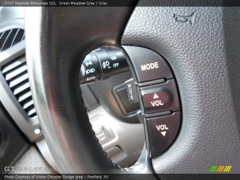 Green Meadow Gray / Gray 2007 Hyundai Entourage GLS