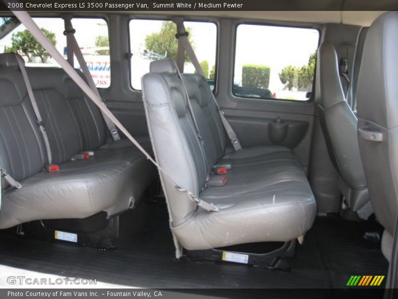  2008 Express LS 3500 Passenger Van Medium Pewter Interior