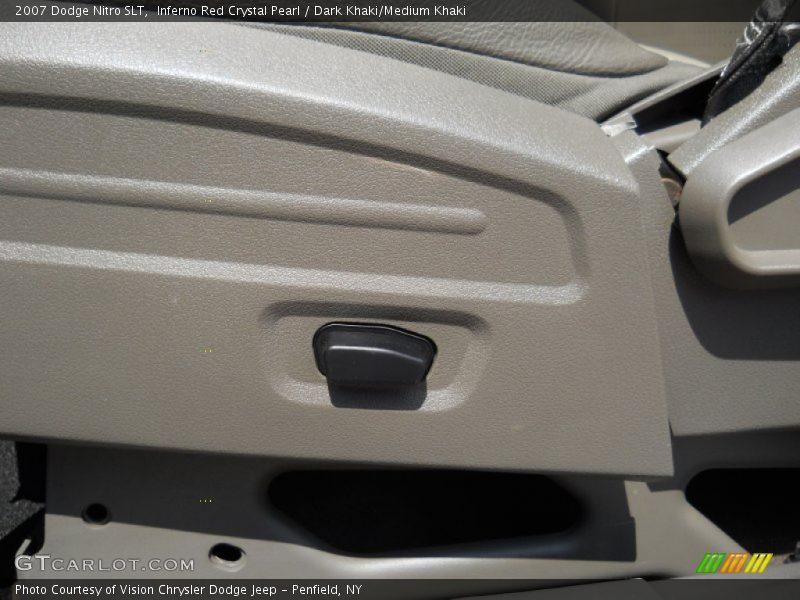 Inferno Red Crystal Pearl / Dark Khaki/Medium Khaki 2007 Dodge Nitro SLT
